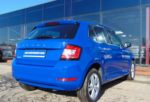 Skoda Fabia cena 47600 przebieg: 97400, rok produkcji 2020 z Gniewkowo małe 326